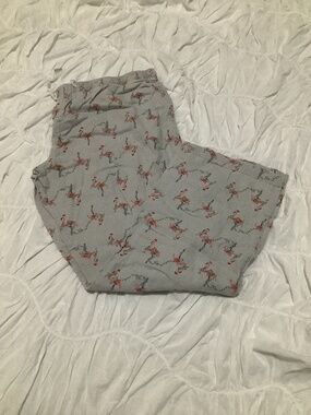Grey Flamingo PJ Pants